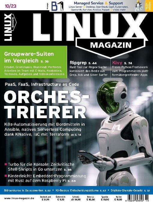 Title details for Linux Magazin germany by Computec Media GmbH - Available